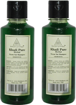 

Khadi Pure Neem Sat Shampoo(420 ml)
