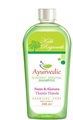 

Kesh Regrowth Neem & Aloevera Thanda Thanda Ayurvedic Medicinal Shampoo (200 ml)(200 ml)