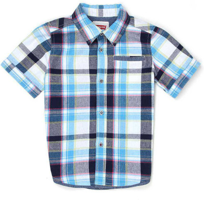 

Levi's Boys Checkered Casual Multicolor Shirt