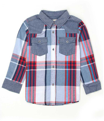

Levi's Boys Striped Casual Multicolor Shirt
