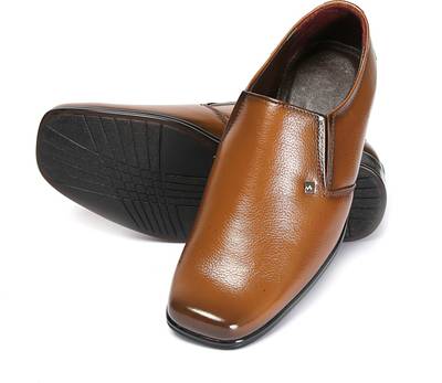 Kivalo Premium Genuine Leather Formal Shoes Slip On
