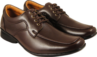 

Action Synergy Men's PL4421 Brown Formal Derby For Men(Brown