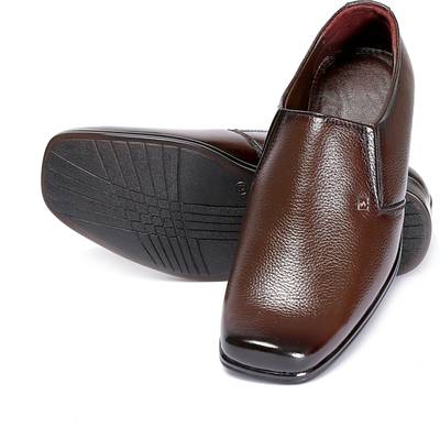 Kivalo Premium Genuine Leather Formal Shoes Slip On