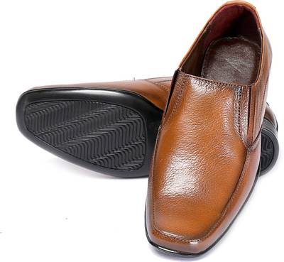 Kivalo Premium Genuine Leather Formal Shoes Slip On