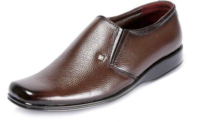 Kivalo Premium Genuine Leather Formal Shoes Slip On