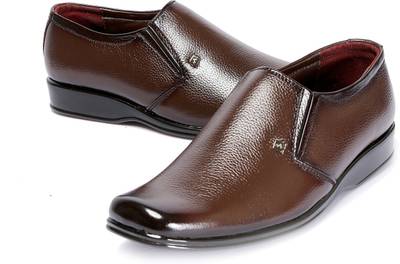 Kivalo Premium Genuine Leather Formal Shoes Slip On