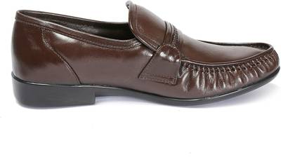 Kivalo Premium Genuine Leather Formal Shoes Slip On