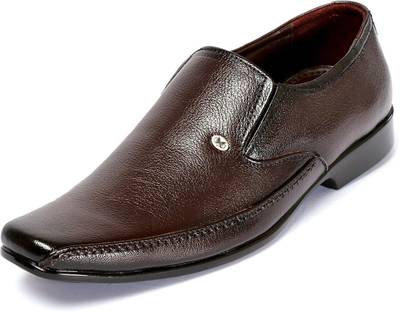 Kivalo Premium Genuine Leather Formal Shoes Slip On