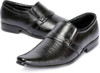Kivalo Premium Genuine Leather Formal Shoes Slip On