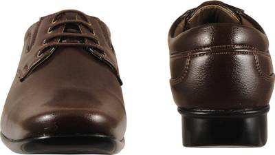 Action Synergy Men's PL4477 Brown Formal Lace Up