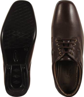 Action Synergy Men's PL4477 Brown Formal Lace Up