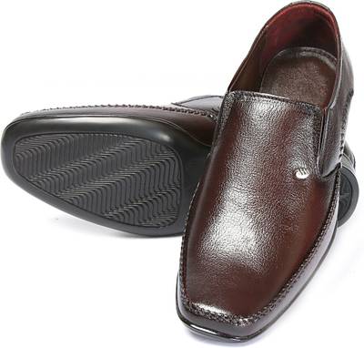 Kivalo Premium Genuine Leather Formal Shoes Slip On