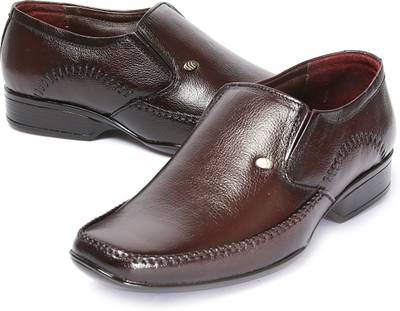 Kivalo Premium Genuine Leather Formal Shoes Slip On