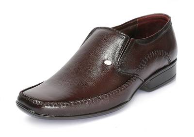 Kivalo Premium Genuine Leather Formal Shoes Slip On