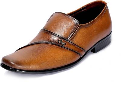 Kivalo Premium Genuine Leather Formal Shoes Slip On