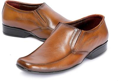 Kivalo Premium Genuine Leather Formal Shoes Slip On