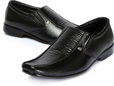 Kivalo Premium Genuine Leather Formal Shoes Slip On