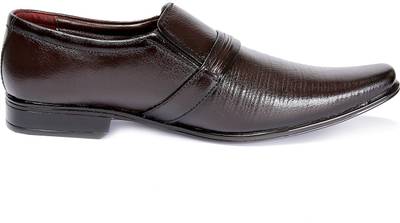 Kivalo Premium Genuine Leather Formal Shoes Slip On