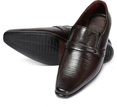 Kivalo Premium Genuine Leather Formal Shoes Slip On