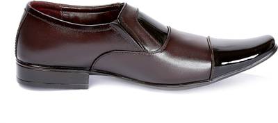 Kivalo Premium Genuine Leather Formal Shoes Slip On