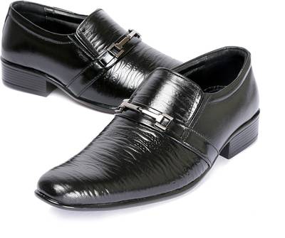 Kivalo Premium Genuine Leather Formal Shoes Slip On