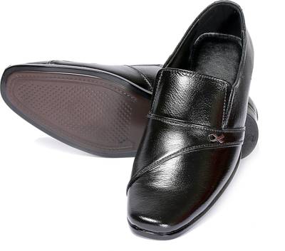 Kivalo Premium Genuine Leather Formal Shoes Slip On