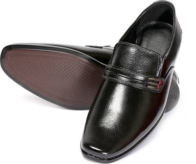 Kivalo Premium Genuine Leather Formal Shoes Slip On