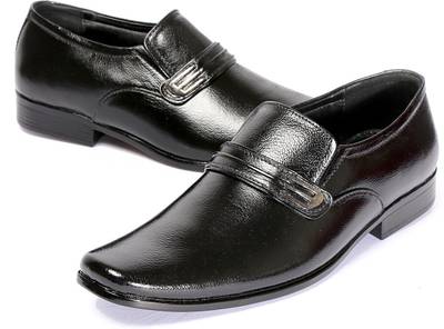 Kivalo Premium Genuine Leather Formal Shoes Slip On
