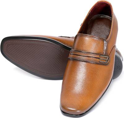 Kivalo Premium Genuine Leather Formal Shoes Slip On