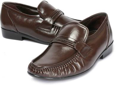 Kivalo Premium Genuine Leather Formal Shoes Slip On