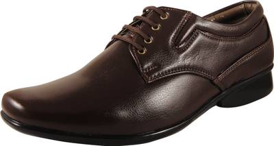 Action Synergy Men's PL4477 Brown Formal Lace Up
