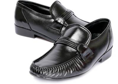 Kivalo Premium Genuine Leather Formal Shoes Slip On