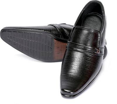 Kivalo Premium Genuine Leather Formal Shoes Slip On