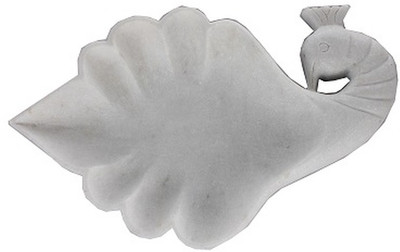 

Mahaveer Creation Decorative Showpiece - 42 cm(Stoneware, White)
