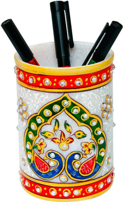 

Halowishes 1 Compartments Wood Pen Stand(Multicolor)
