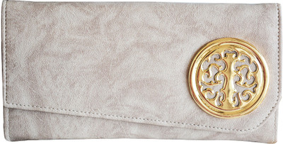 

Aashya Mayro Women Evening/Party Grey Leatherette Hand-held Bag