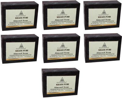 

Khadi Pure Almond Soap(875 g, Pack of 7)