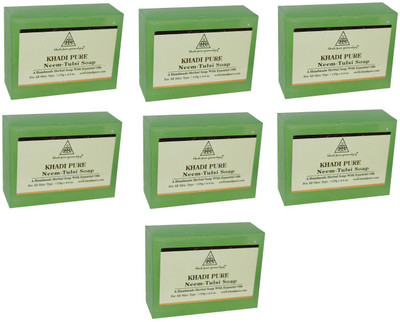 

Khadi Pure Neem Tulsi Soap(875 g, Pack of 7)