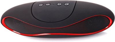 

Mezire Rugby speaker (02) Portable Bluetooth Mobile/Tablet Speaker(Black, 2.1 Channel)