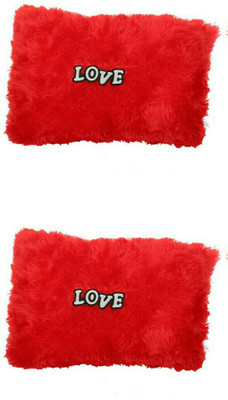 

soniya Enterprises cushion - 30 cm(Red)