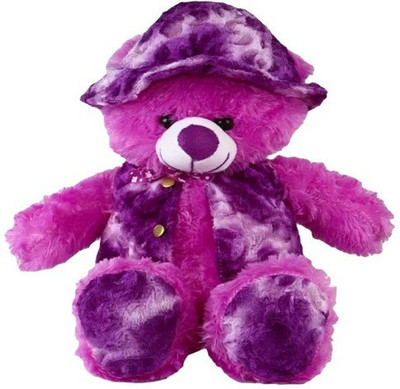 

Pari Purple Cap Teddy - 60 cm(Purple)