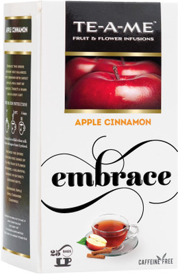 

TE-A-ME Apple Cinnamon Infusion 25 Tea Bags Cinnamon Herbal Infusion(25 Sachets, Box)