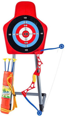 

Taaza Garam Olly Polly high quailty kids toys Archery Shooting Set for Kids With 3 Targets and Quiver Archery Kit