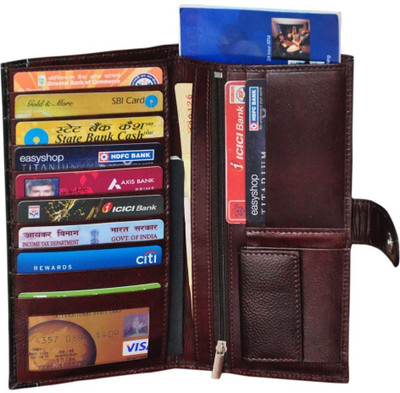 

Modish Designs Unisex Document holder / Cheque Book Holder / Money Wallet Purse - Brown(Brown)