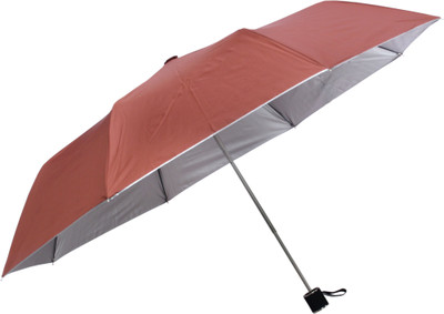 

HOU-DY Nylon 3 Fold Umbrella Umbrella(Brown)