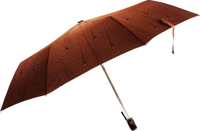 

Sun Brand Rain Drop - 3 fold-Brown Umbrella(Brown)