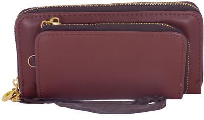 

Bagaholics Women Brown Artificial Leather Wallet(8 Card Slots)