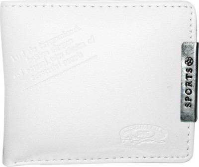 

Assashion Boys White Artificial Leather Wallet(2 Card Slots)