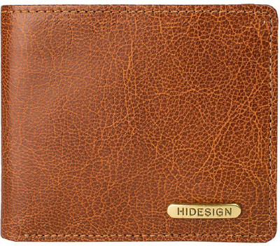 

Hidesign Men Tan Genuine Leather Wallet(8 Card Slots)