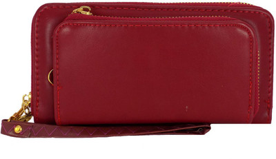 

Bagaholics Women Red Artificial Leather Wallet(8 Card Slots)